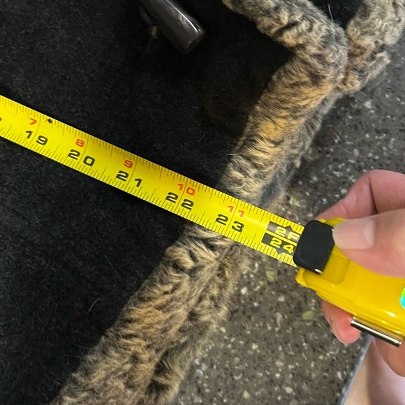 Fjall Nordic Design Faux Fur Wool Reversible Bison Jacket | Fall | Winter Cozy - Picture 10 of 10